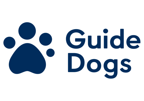 Guide dogs with spacer